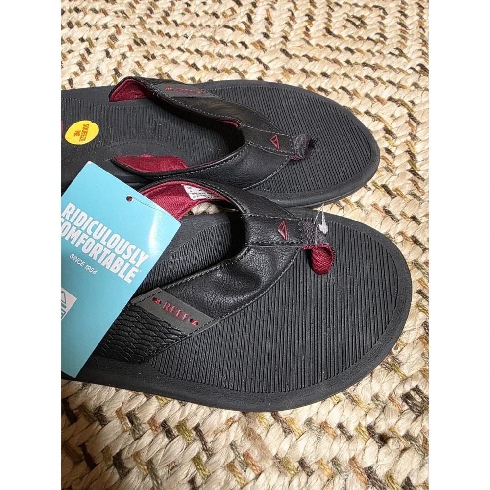 Reef Mens 8 Santa Ana Summer Beach Holiday Sliders Sandals Flip‎ Flops NWT B2